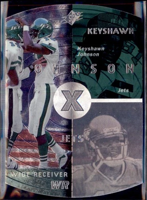 1998 Upper Deck SPX Silver Keyshawn Johnson Jets 31 - Image 1 of 2