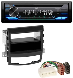 JVC Bluetooth MP3 USB DAB CD Autoradio für SsangYong Korando CK 2010-2013 - Bild 1 von 8