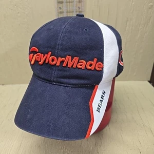 Gorra de golf TaylorMade Chicago Bears azul marino blanco Tmax Gear talla única algodón con tirantes - Imagen 1 de 9