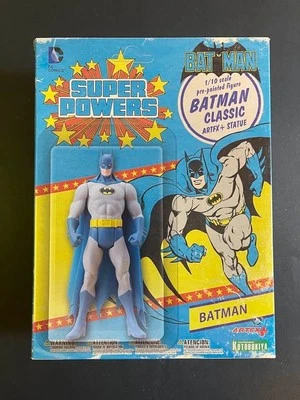 Figura prepintada Super POWERS BATMAN CLASS ARTFX+ESTATUA ESCALA 1/10 usada Foto 1 de 4