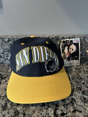 Súper Raro De Colección NFL San Diego Chargers Starter Snap Back Gorra Gorra Años 90 - Corea Foto 1 de 4