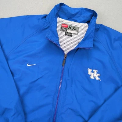Vintage Kentucky Wildcats Jacket Mens XXL Blue NCAA College Basketball Nike 00s - Image 1 of 4