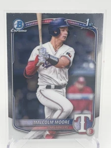 2025 Bowman Chrome - Malcolm Moore - #BCP-129 - 1st Bowman - Bild 1 von 2