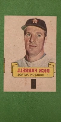 1966 Topps Rub-Offs #28 Dick Farrell  Set Break  - Image 1 of 2