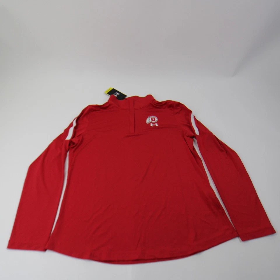 Utah Utes Under Armour Pullover Women's Red New - Image 1 of 1