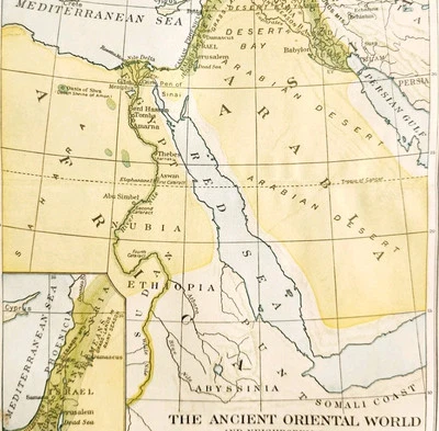 1929 年地图 希腊崛起前欧洲东方帝国 阿拉伯 小亚细亚 DWY11 — 第 1/2 张图片