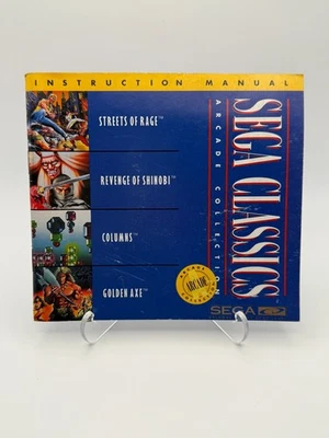 Sega CD Sega Classics Manual - Image 1 of 2