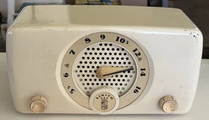 Zenith Model K510W Tube Radio AM Bakelite K510 Vintage For Parts Or Repair - Picture 1 of 7
