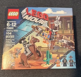 The LEGO Movie Getaway Glider 70800  &ndash; Retired Set. Free Shipping
