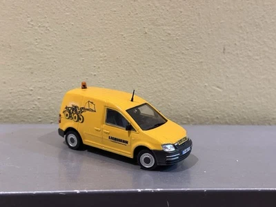 VW Caddy Wsi In Colorazione Liebherr 1:50 Per Tekno Conrad Corgi Imc nooteboom - Immagine 1 di 4
