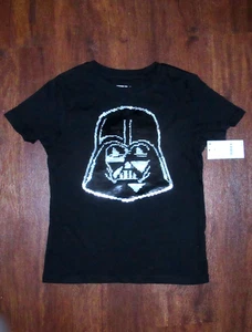 Star Wars Darth Vader Flip Sequin Black Shirt Size Youth XS NWT - Picture 1 of 5