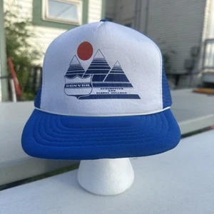 VTG Snap Back Foam 5 Panel Mesh Colorado Denver Automotive & Diesel Sunset Rocky - Picture 1 of 14