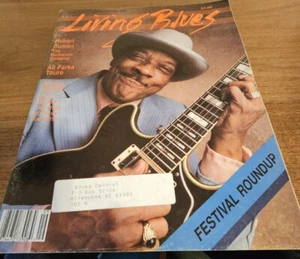 Sept 1989 issue of Living Blues Magazine Hubert Sumlin - Picture 1 of 1