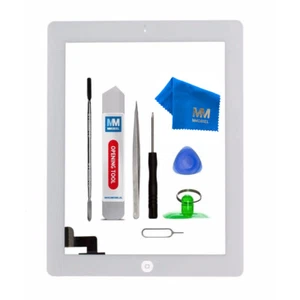 Digitizer Display Glas für iPad 2 (WEISS) 9.7 inch Touchscreen + Werkzeug - Bild 1 von 4