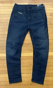 Women Diesel Boyfriend Jeans Relaxed Fit Stretch Blue Wash Fayza W25 L32 - Picture 1 of 7