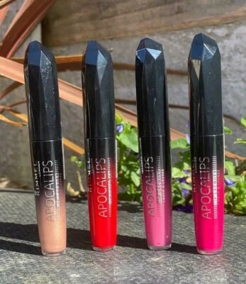 Rimmel Apocalips Lip Gloss Lipstick Lacquer Shades 5.5ml BUY 1 GET 1 20% OFF - Image 1 of 2