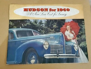 1940 -- Folleto de ventas de Hudson - Imagen 1 de 7