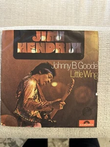 JIMI HENDRIX:Johnny B. Goode-Little Wing-Germany 7" 72 Polydor 2001 277,Live,PSL - Picture 1 of 3
