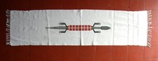 AFRIQUE TENTURE tissu mural africain DZOGBEGAN TOGO tissé main 129 cm x 33 cm