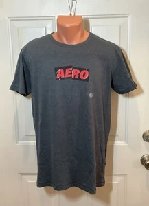 AEROPOSTALE, Mens Size Med, Charcoal Color, T-Shirt, w/Graphic “AERO” Logo. NEW - Picture 1 of 9