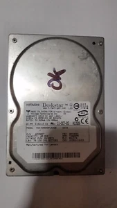 HDD 40 Go Hitachi Deskstar HDS728040PLA320, 3,5" (SATA, 7200 RPM) - Photo 1/1