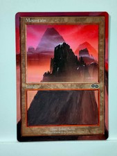 Mountain Urza's Saga MTG Magic Hand Painted Altered Extended Art