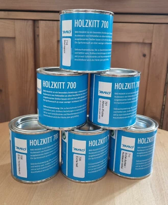 MARKENLOS Bao-Holzkitt Holzpaste zum Verkitten von Löchern - 250g Dose (Nr 313)