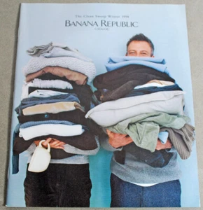 Clean Sweep Winter 1998 Banana Republic Catalog - Imagen 1 de 3