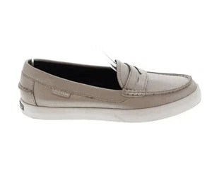 Cole Haan Women Gray Flats 5 B Slip on Penny Loafer Retail: $212 Style: W11061 - Picture 1 of 4