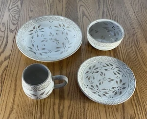 Temptations by Tara Old World 4 Pc PLACE SET - SERVICE For 4 - ****16 Pieces**** - Picture 1 of 9