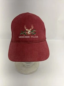 Deer Creek Village Colorado Baseball Hat Cap Embroidered Town Talk USA - Picture 1 of 9