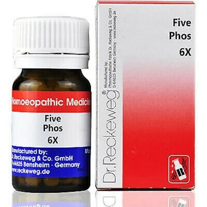 5 X Dr. Reckeweg Five Phos 6X (20g) HOMEOPATHIC REMEDY ( PACK OF 5 ) - Picture 1 of 2