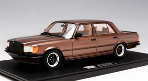 1/18 Ivy Models Mercedes Benz 450 SEL AMG 1972 W116 in Brown limited 50 pcs - Picture 1 of 7