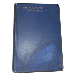 The Poems of William Watson / Signed 1st Edition 1893 - Picture 1 of 10