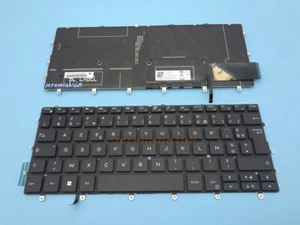 NEW For DELL XPS 9370 9380, XPS 13 7390 French Azerty Keyboard Backlit - Picture 1 of 3