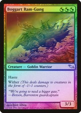 Boggart Ram-Gang FOIL Shadowmoor NM Red Green Uncommon MAGIC MTG CARD ABUGames