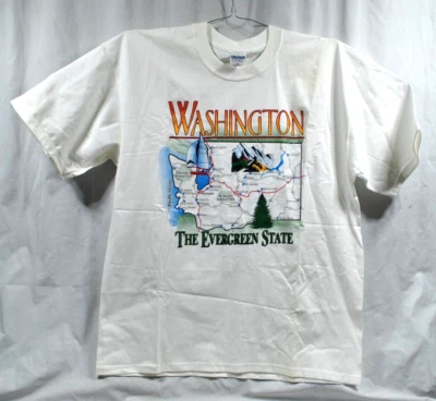 Camisa gráfica Washington 'EVERGREEN STATE', XL para hombre Foto 1 de 4
