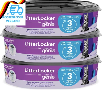 Litter Genie - Litterlocker Xl-Nachfüllkassette, 3Er-Pack - Bild 1 von 4