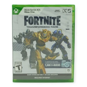 Fortnite Transformers Pack Xbox Series X, S New, Sealed Video Game Download Only - Picture 1 of 8