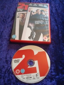 DVD.21 STURGESS.BOSWORTH.FISHBURNE.SPACEY.CRIME THRILLER/CARD SHARK.VEGAS.UK R2.