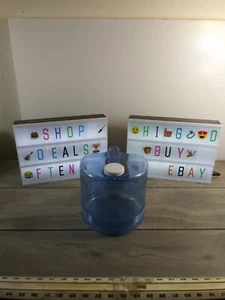 Small Blue Water tank With Screw cap Single As Shown - Picture 1 of 4