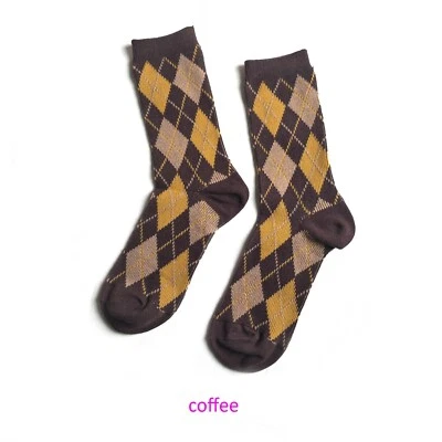 Calcetines retro de media pantorrilla para mujer mujer calcetines de invierno calcetines informales calcetines de algodón Foto 1 de 4