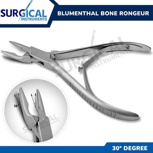 Blumenthal Bone Rongeur 30 Degree 4.5" Surgical Dental Instruments German Grade - Picture 1 of 9