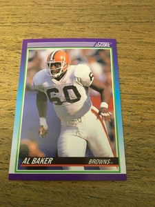 Al Baker Browns 1990 Score #479
