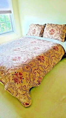 Nuevo, Lujoso Juego de Edredón BEACON LANE 6 Piezas Tamaño Queen de PEM AMERICA Foto 1 de 4