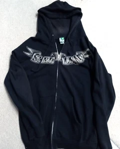 VINTAGE Seedless Zip Up Hoodie 420 Stoner Streetwear mit Stash Pocket Gr. L & GESCHENK! - Bild 1 von 3