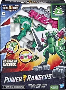 Power Rangers Dino Fury Ankylo Hammer Zord & Tiger Claw Zord - Brand New sealed - Picture 1 of 3
