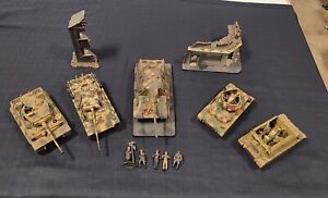 1:32 21st Century Toys/Ultimate Soldier WWII German Tanks & Figures 5 Tanks 