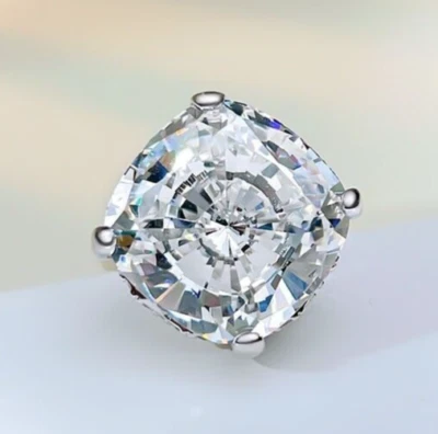 16ct Pink Diamond Inlay Ring, 18K Gold Vermeil, Lab Grown Diamond - Image 1 of 4