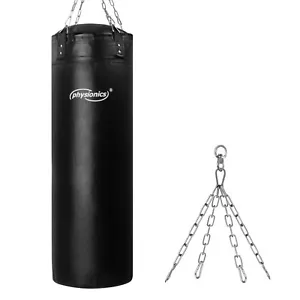 Physionics® Boxsack Erwachsene 30kg Gefüllt Sandsack 120cm PunchingBag Halterung - Bild 1 von 9